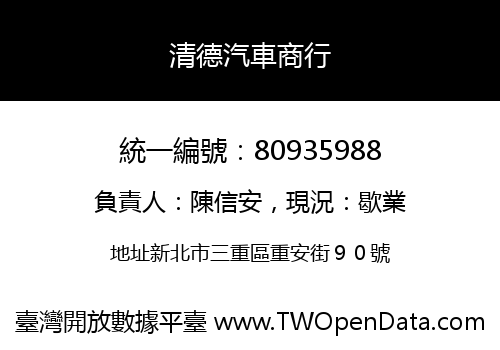 清德汽車商行