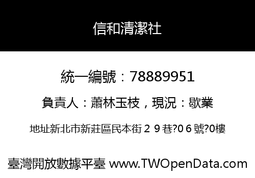 信和清潔社