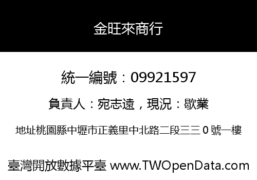金旺來商行