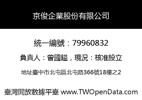 京俊企業股份有限公司