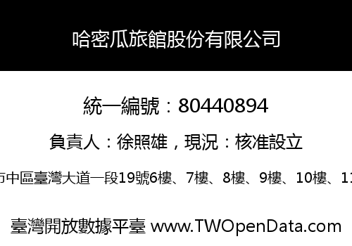 哈密瓜旅館股份有限公司