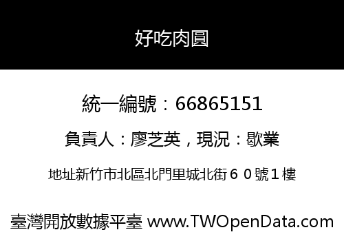 好吃肉圓
