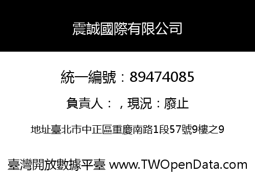 震誠國際有限公司
