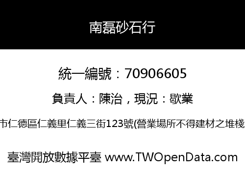 南磊砂石行