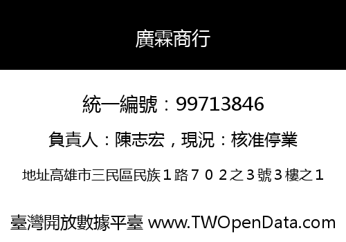 廣霖商行