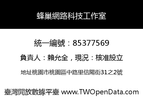 蜂巢網路科技工作室