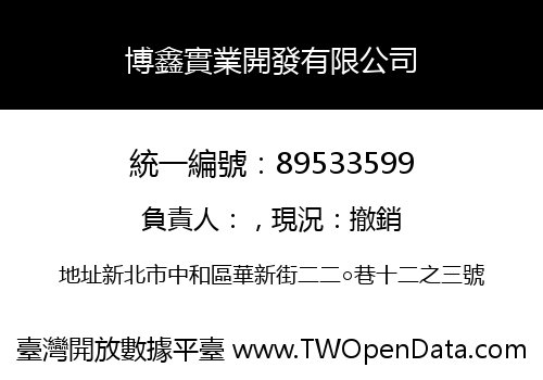 博鑫實業開發有限公司