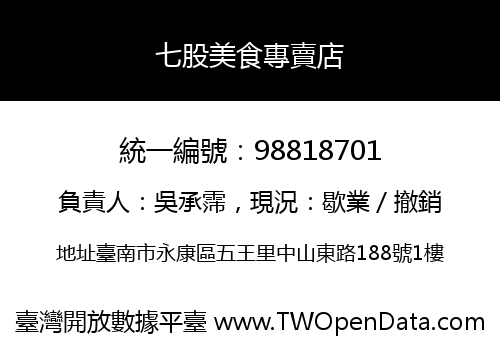 七股美食專賣店