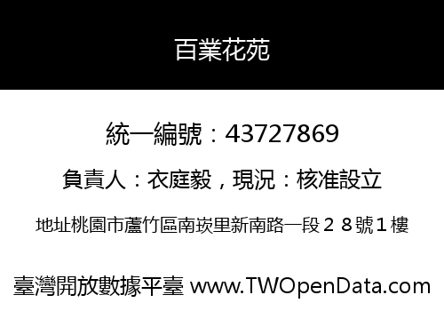 百業花苑