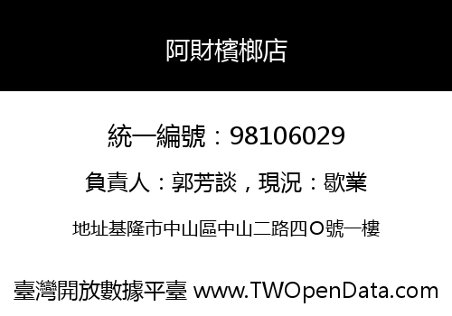 阿財檳榔店