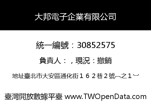 大邦電子企業有限公司