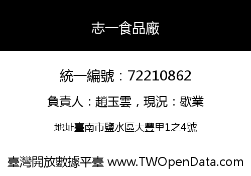 志一食品廠