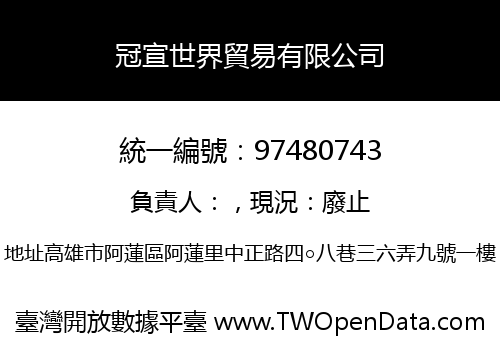 冠宣世界貿易有限公司