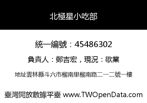 北極星小吃部