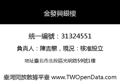 金發興銀樓