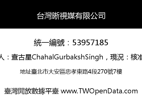 台灣晰視媒有限公司