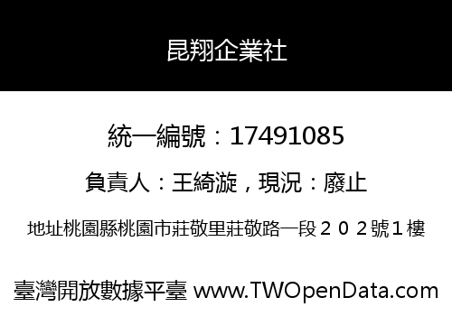 昆翔企業社