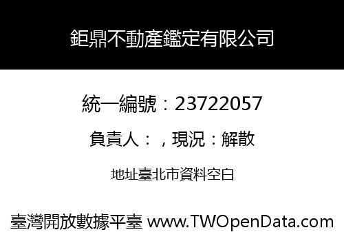 鉅鼎不動產鑑定有限公司