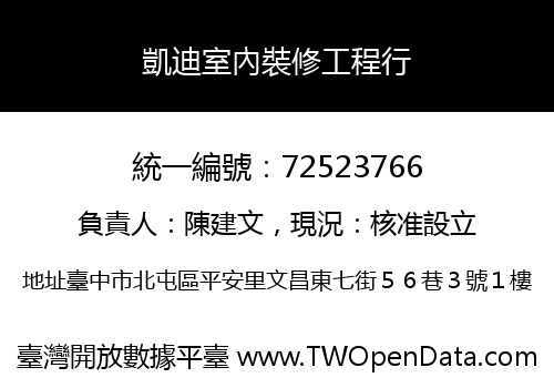 凱迪室內裝修工程行