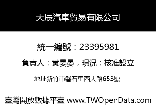 天辰汽車貿易有限公司