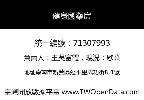 健身國藥房