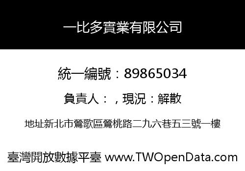 一比多實業有限公司