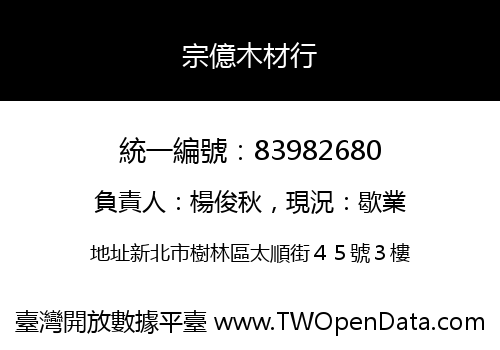 宗億木材行