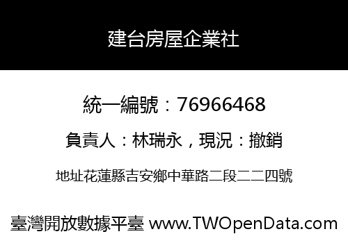 建台房屋企業社