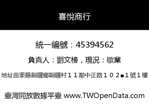 喜悅商行