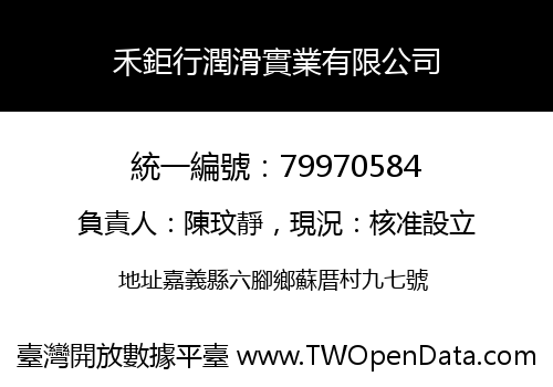 禾鉅行潤滑實業有限公司