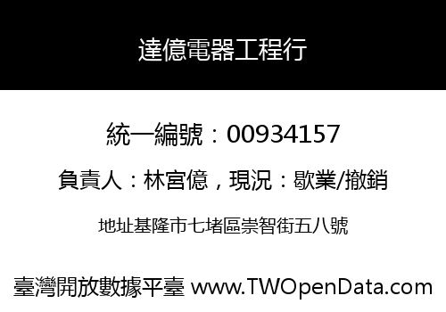 達億電器工程行