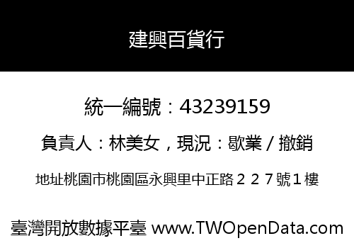 建興百貨行