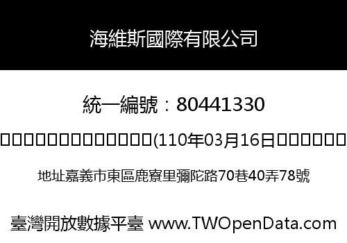 海維斯國際有限公司