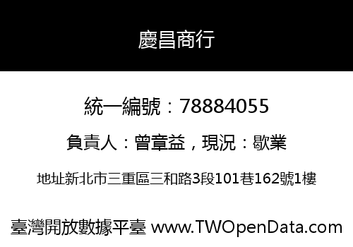 慶昌商行