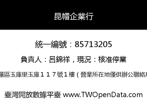 昆帽企業行