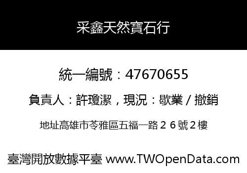 采鑫天然寶石行