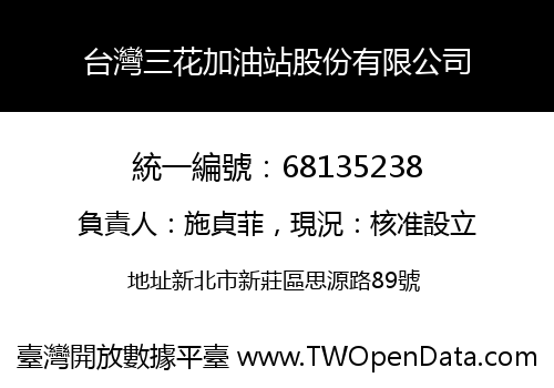台灣三花加油站股份有限公司