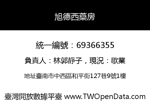 旭德西藥房