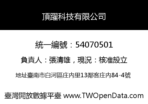頂躍科技有限公司