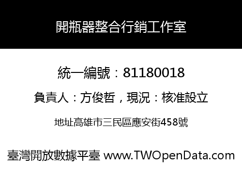開瓶器整合行銷工作室