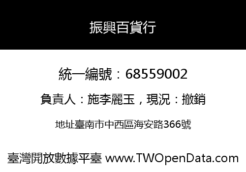 振興百貨行