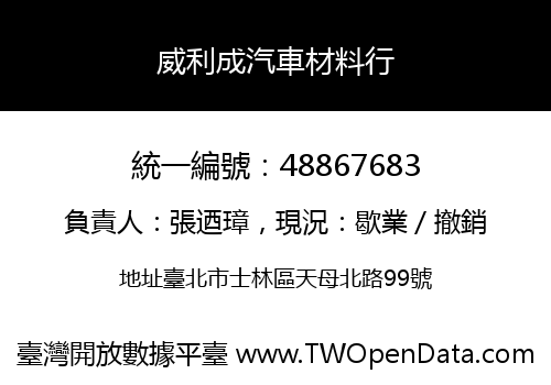 威利成汽車材料行