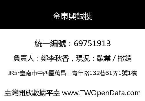 金東興銀樓