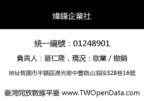 煒鋒企業社
