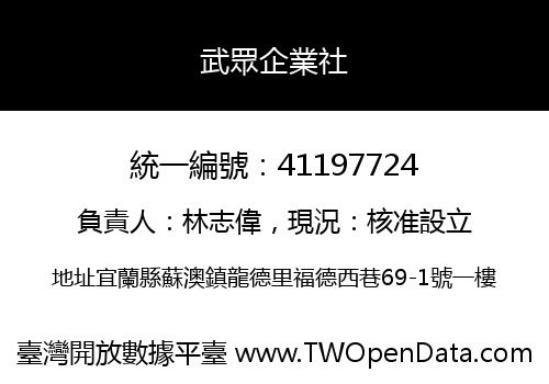 武眾企業社