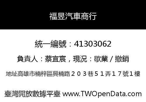福昱汽車商行