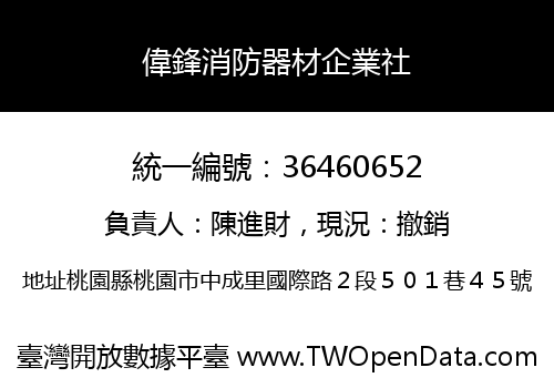 偉鋒消防器材企業社