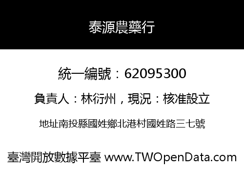 泰源農藥行