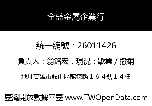 全盛金屬企業行