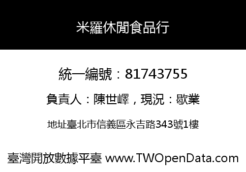 米羅休閒食品行